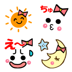 Ribon-chan's feelings video emoji