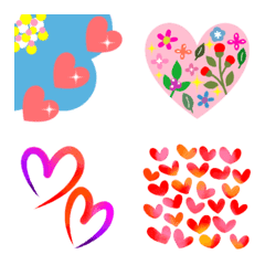 Love love love Heart only Emoji