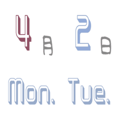 "Calendar Series"April emoji
