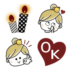 Animation Girly YUZU chan-Emoji