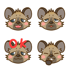 Hyena boy emoji.