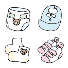 Baby goods Baby products Emoji