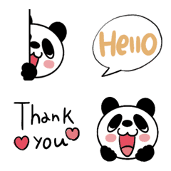 Kanafull Moving panda emoji