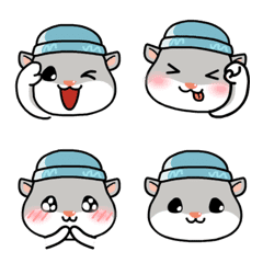 Mountaineering Hamster Emoji