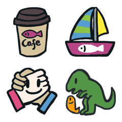 uokore-emoji  drinks, weather, vehicles