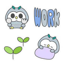 Tiny owl  Emoji For Everyday