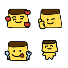 Monmoro Emoji pudding01