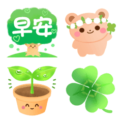 -Forest- 綠色表情貼
