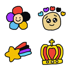 Monmoro Emoji five color