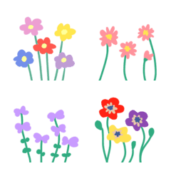 Flower garden Emoji!
