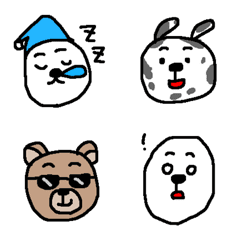Various facial expressions Emoji!