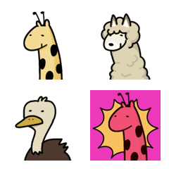 Long-necked animals
