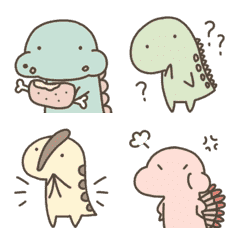 Cute Dinosaurs -Move [Emoji]