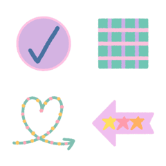 Everyday Emojis: Sweet Summer Colors