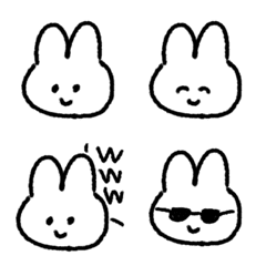 RAKUGAKIUSAGI – LINE Emoji | LINE STORE