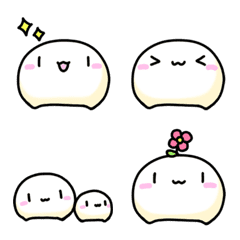 Kao-Mochi Emoji  Smile version