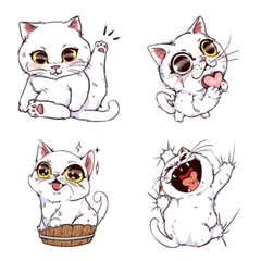 "Tissue" Cute Cat 2: Emoji