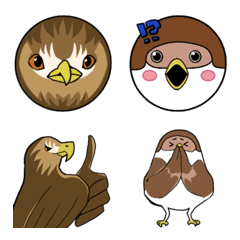 Cool & cute bird emoji