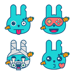 NongRabbit Frankenstein Emoji V.1