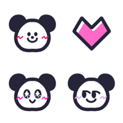 Kawaii panda's emotion
