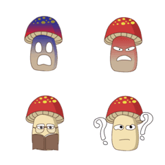 emmoji confused mushroom