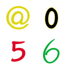 อิโมจิ เลข ชุด 56