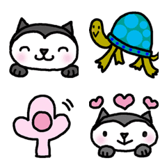 KuroNyan's everyday emoji