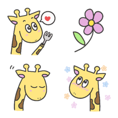 Warm and fuzzy giraffe Emoji