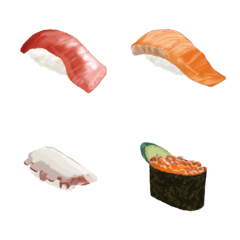 リアルな寿司の絵文字