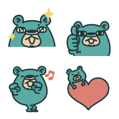 あおいくまさん 動く絵文字