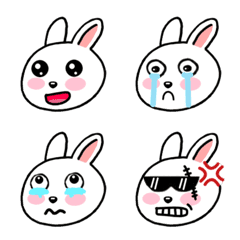 BB Cutes_White Rabbit_Emoji