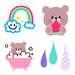 still image lovely&cute bear Emoji