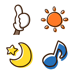 Very Easy-to-use basic Emoji