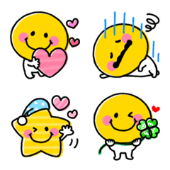 Smile Nico-chan + body, Emoji