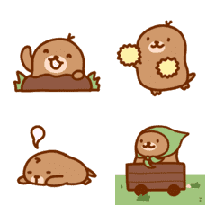 Move mole everyday emoji