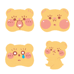 Too cuteee bear emoji!