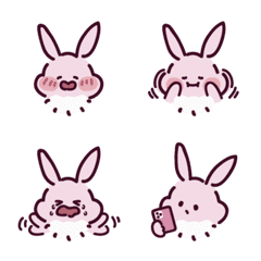 mofumofu pink rabbit