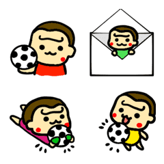 HappyGorilla emoji  soccer