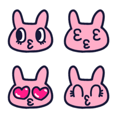 rabbit face only emoji