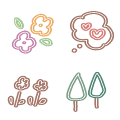simple emoji  neon