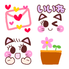 Happy & lovely cats days Emoji.