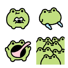 Frog cute Emoji