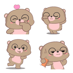 Little bear : Animated emoji