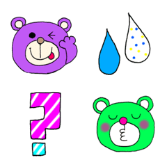 Babumis cute bear Emoji
