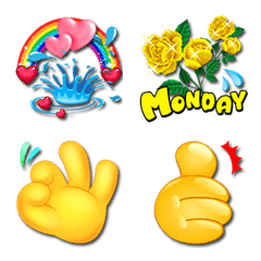 Colorful Labels:Everything(Emoji)3Dukdik