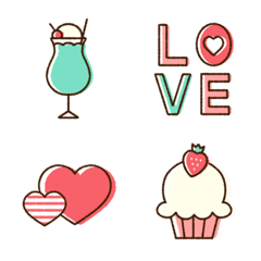 Fluffy and cute emoji 4