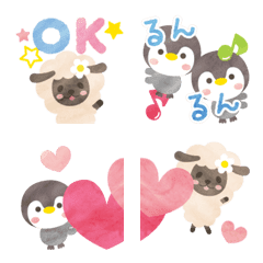 Animal Friends-healing Emoji