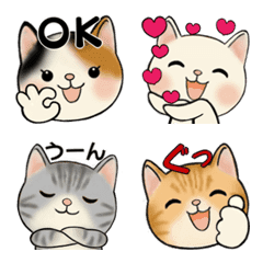Lovely cats (Daily Emoji)