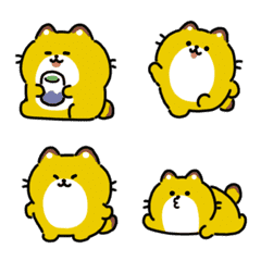 Moving fox emoji