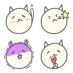 Loose and fluffy cats emoji